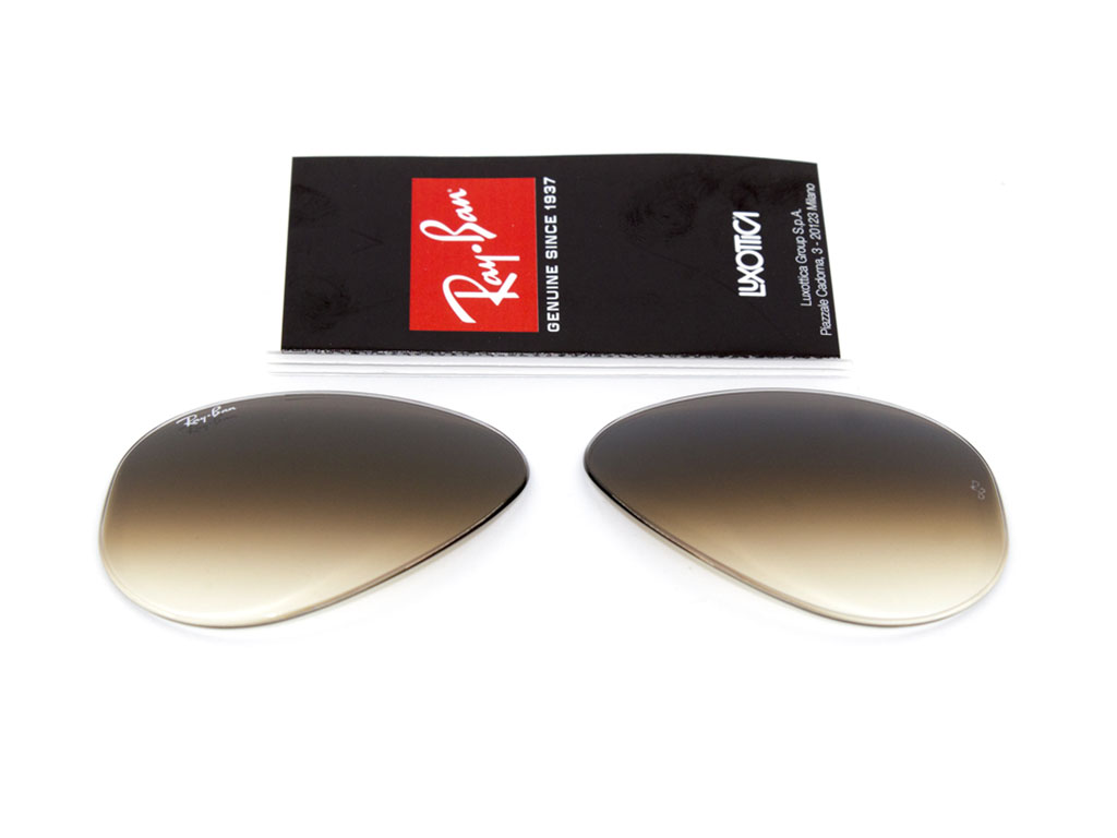 Coppia di Lenti di ricambio Ray-Ban RB3025 AVIATOR UK